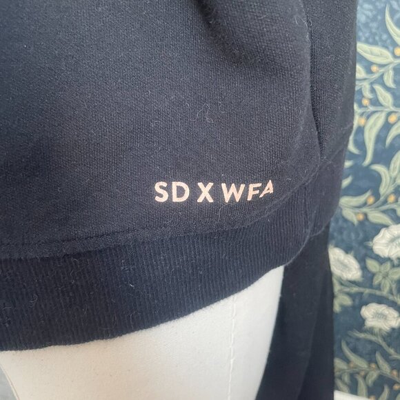 Sarah’s Day x White Fox Active All I Do Is Brunch Blackout Lounge Sweatshirt - Picture 6 of 8